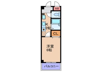 ト－リエユタカの物件間取画像